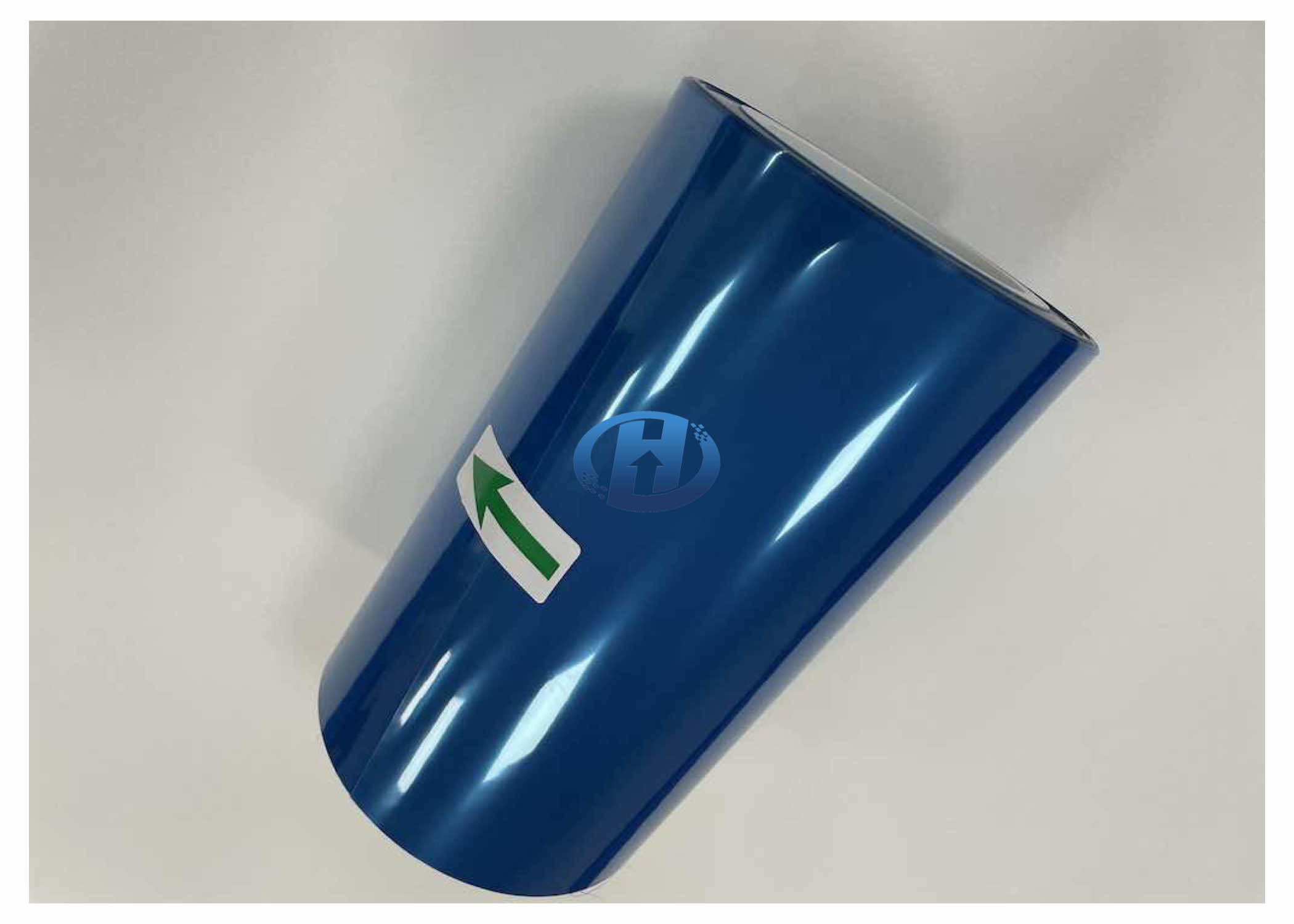 50 μm Polyester Blue Film, Silicone Release Film Easy Peeloff Without Residuals