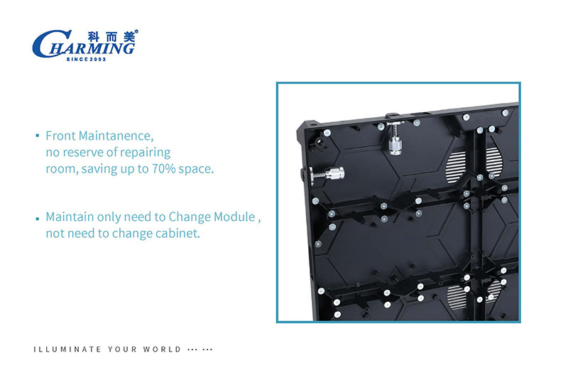 64x48CM HD LED Video Wall Display Pixel Pith 2MM 3840Hz For TV Show