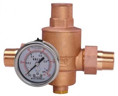Standard Pressure Reducing Valve Lead Free Adjustable Flow Control Valve WRAS Certificate
