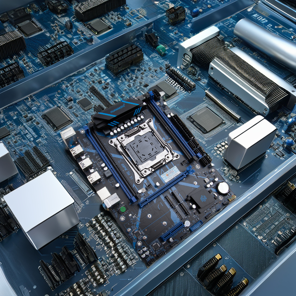 Original New X99 QD4 Motherboard LGA 2011-3 XEON X99 Intel XEON E5 2667 V4 2*16G DDR4 ECC Memory Gaming M ATX for Desktop