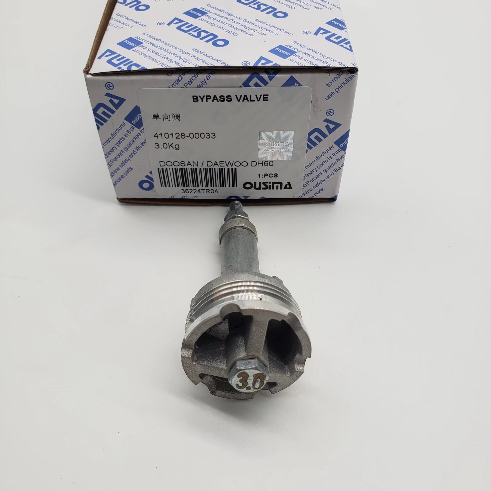 Hydraulic Excavator Control Valve 3.0 410128-00033 For Doosan DH60