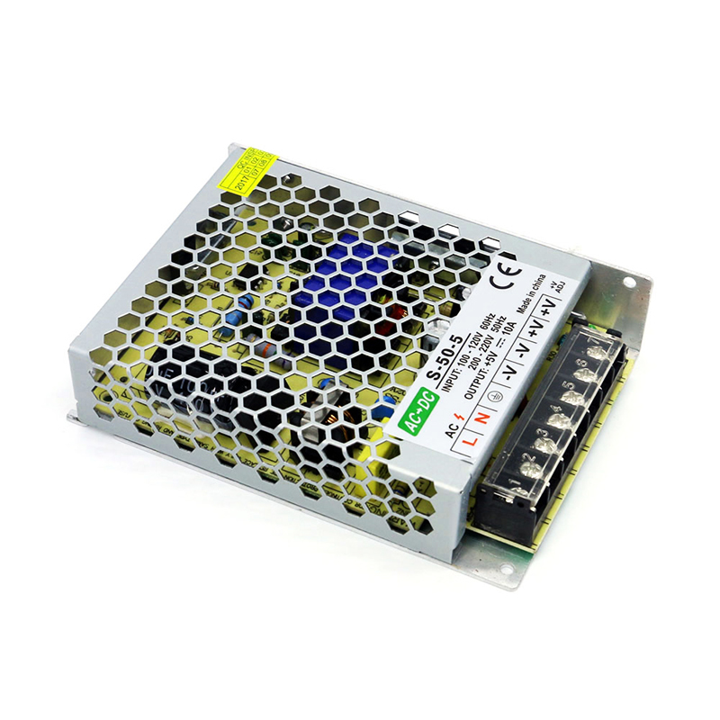 AC 110V 220V to DC 5V 10A 50W Universal Regulated Switching Power Supply Transformer Adapter LED Driver