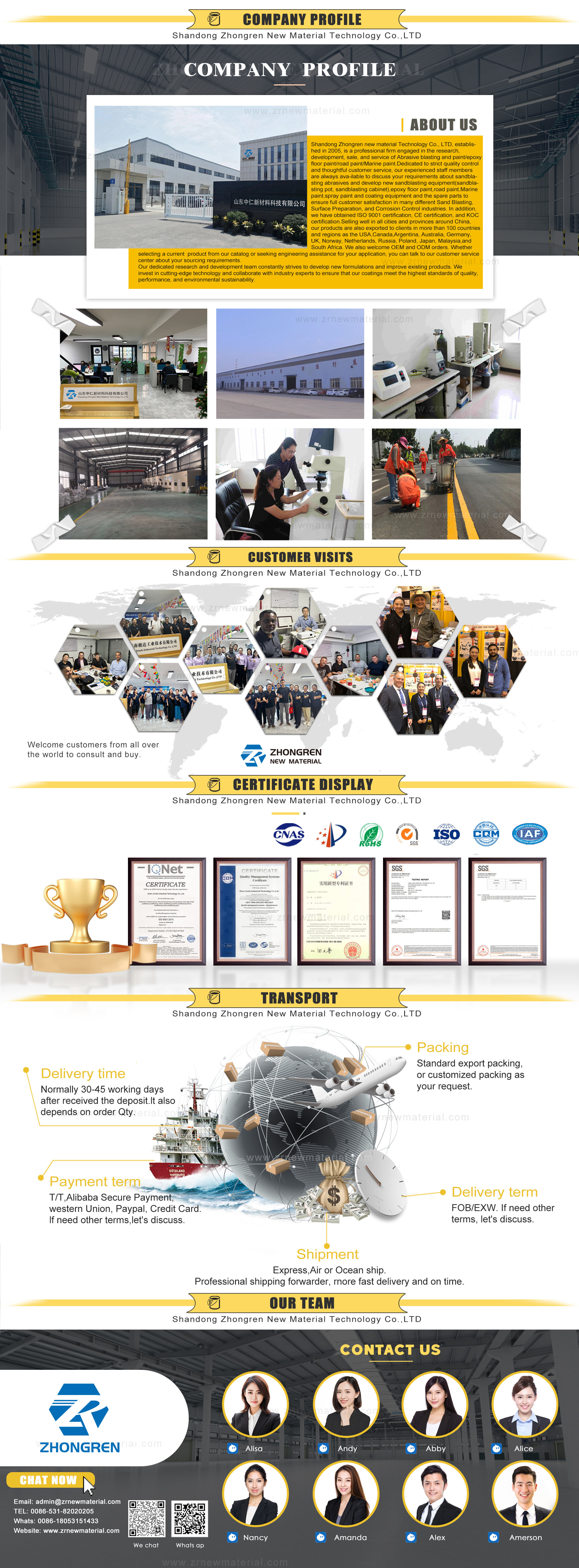High Compressive Strength Yellow Thermoplastic Road Paint for Road Marking on Highways