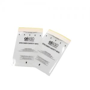 Buy cheap Lab Biohazard Zipper Autoclave Specimen Ldpe Kangaroo Bags 95kPa product