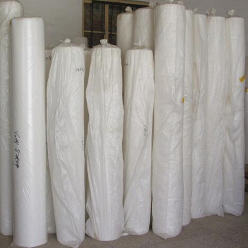 Cold Water Soluble Non Woven Fabric , Garment Dissolving PVA Interlining Fabric
