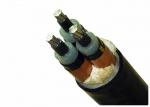 Armored Electrical Cable 33KV 3 Core 185mm2 AL / XLPE / PVC Ink Printing