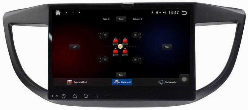 Ouchuangbo 10.1" Android 4.4 Headun for Honda CRV 2012 HD 1024*600 Car Navigation GPS Radio 3g wifi Stereo System