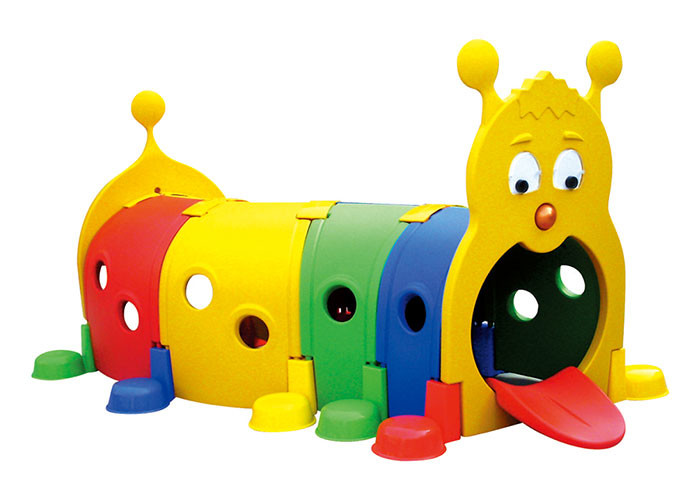 Flexible Kids Plastic Tunnel 105 * 45 * 64 Cm Non Pollution Safe And Comfortable