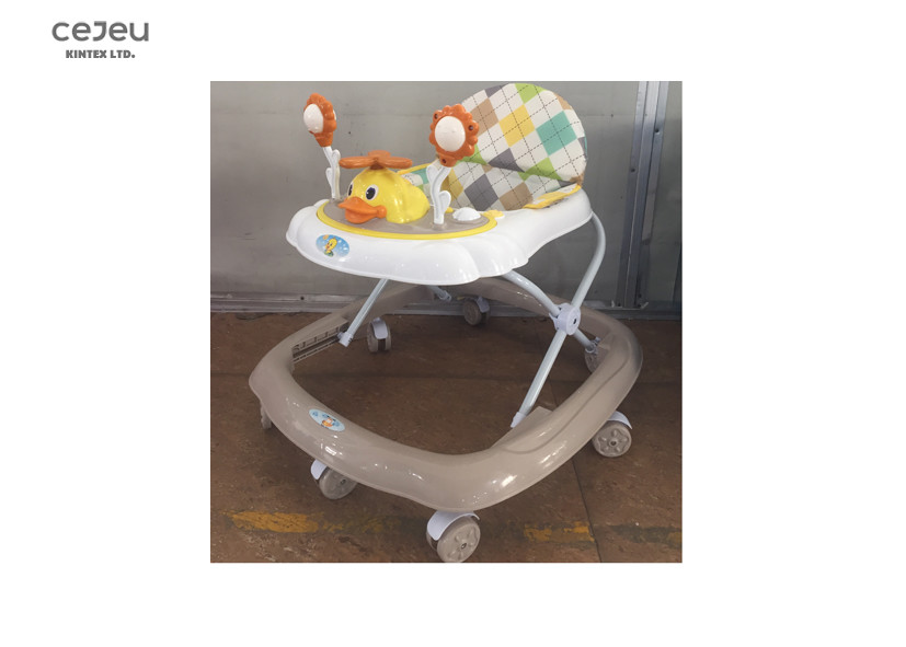 Lovely Duck 4 Adjustable Height Baby Fold Away Walker 67*59*44CM