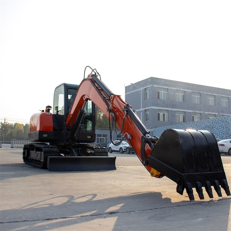 6 Ton Small Hydraulic Excavator Digging Depth 3820mm Hightop