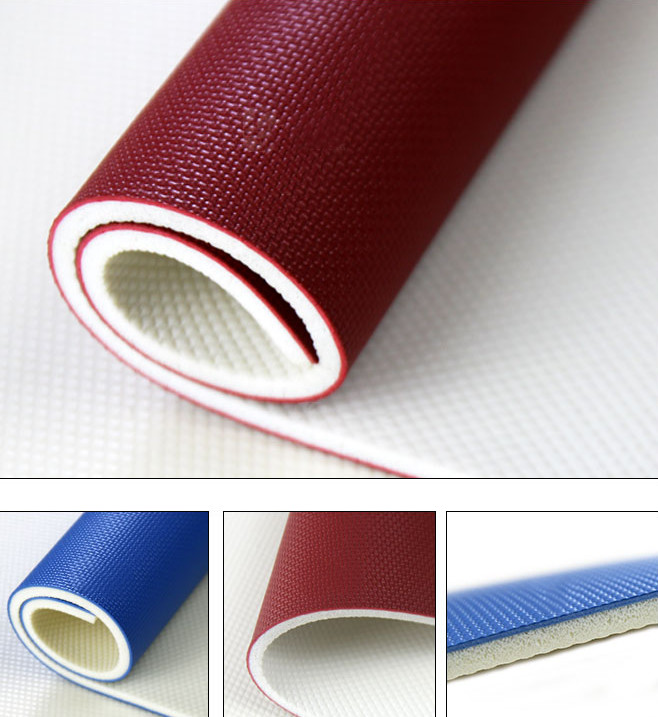 Extrusion Basketball Court Gym PVC Vinyl Flooring Crystal 4.5 / 7.0 mm Thickness