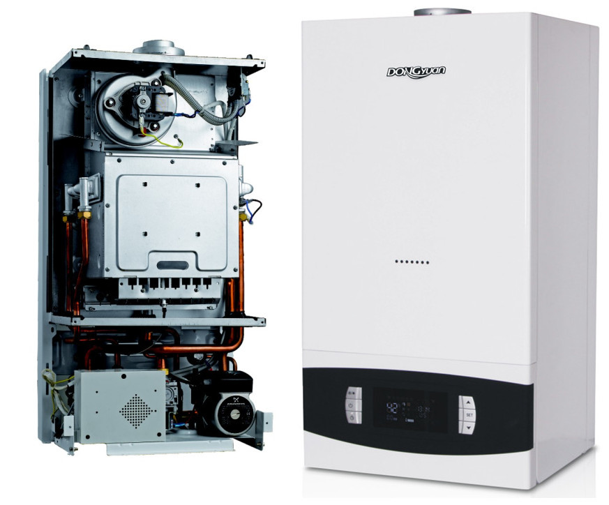 Digital Display Wall Hung Gas Boiler For Heating And Hot Water 36000W
