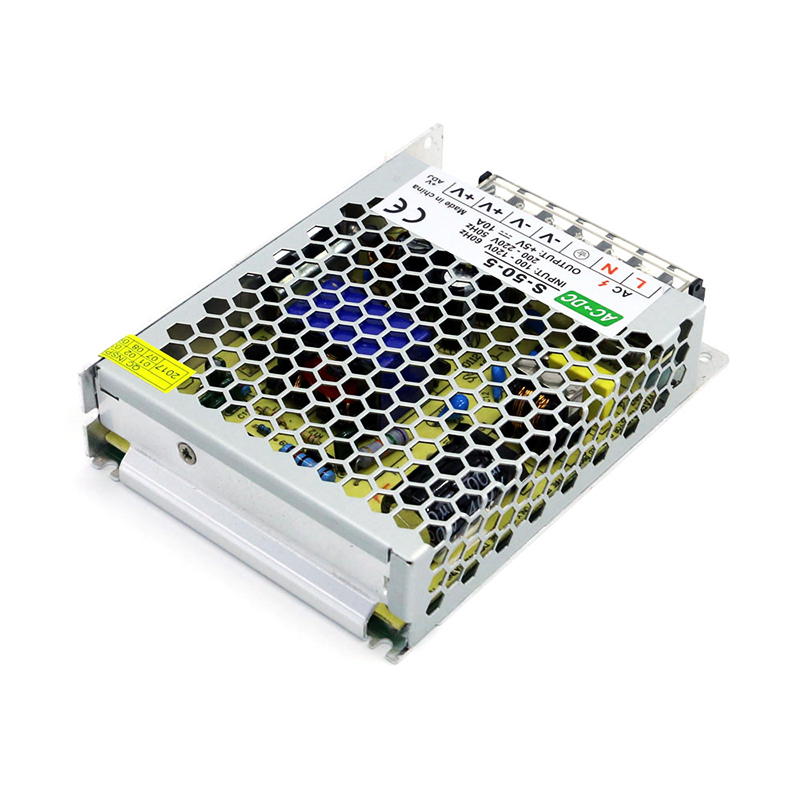 AC 110V 220V to DC 5V 10A 50W Universal Regulated Switching Power Supply Transformer Adapter LED Driver