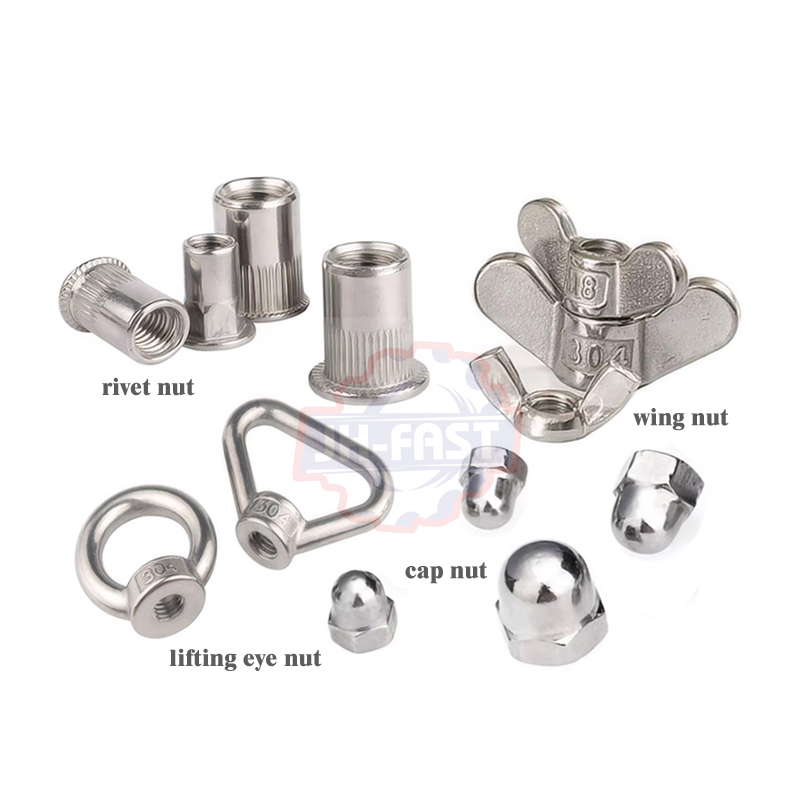 Chrome Carbon Steel M3 M4 M5 M6 M8 M10 M12 M20 Hex Boulon Pernos Fasteners Bolt and Nut