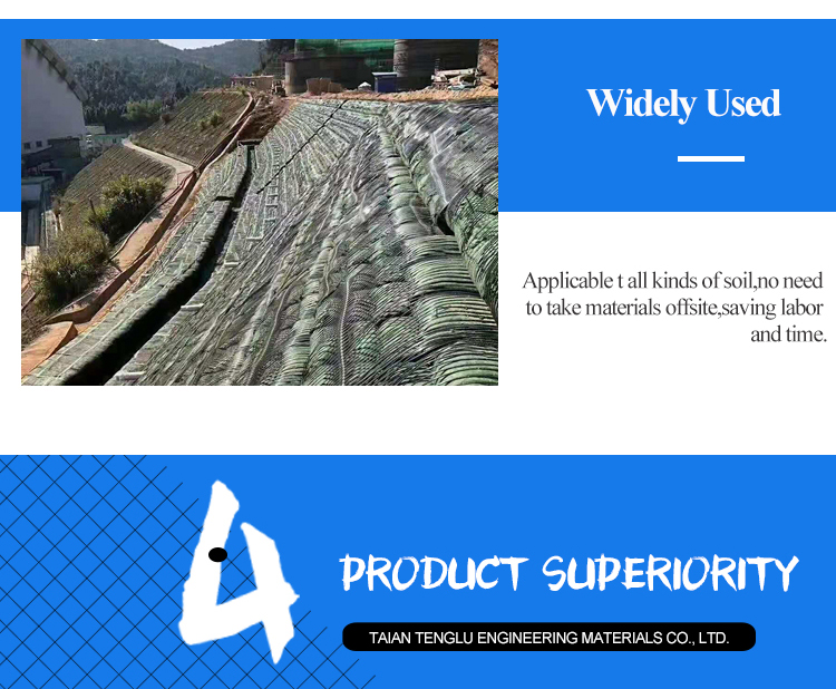 12.7*12.7mm and 25.4*25.4mm Mesh Size Uniaxial Plastic Geogrid for Roadbed Construction