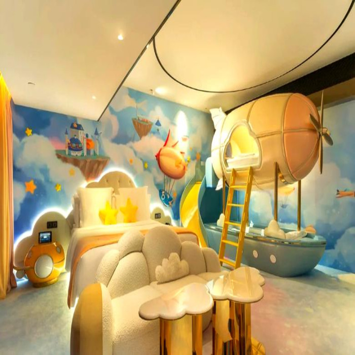 Instructions Included Kid-Friendly Hotel Slide for Kids Club Fun and Entertainment