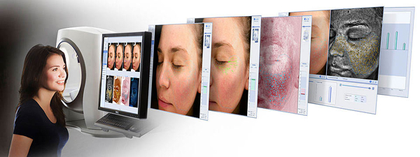 Hot sale skin analyzer machine USB 2.0 port Illumination (RGB) 8,800 Lux rating power 80w