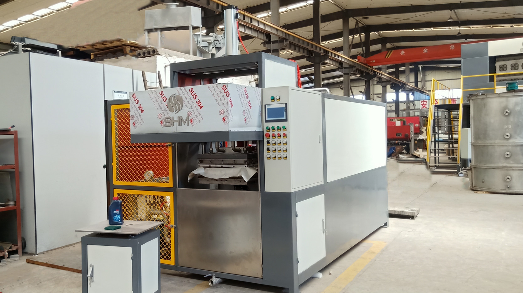 Small Molded Pulp Machine Stainless Steel Egg Tray Moulding Machine Automatic