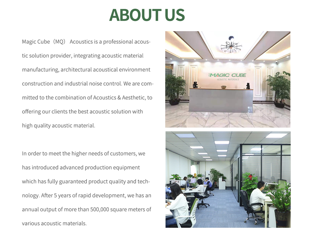 9mm Thickness Polyester Fiberglass Ceiling Panel For Modern Interior Design