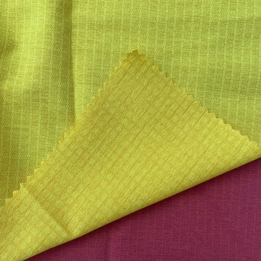100%Polyester 75gsm Cationic 4-way spandex fabric