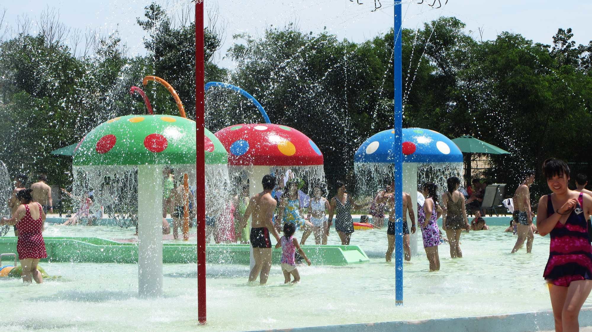 Customized Funny Spray Park Equipment For Children / Kids in Swimming Pool
