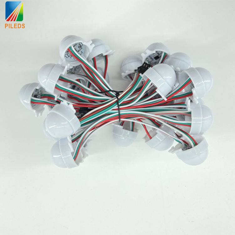 12V Pixel Outdoor String Ball Lights Digital RGB WS2801 WS2811