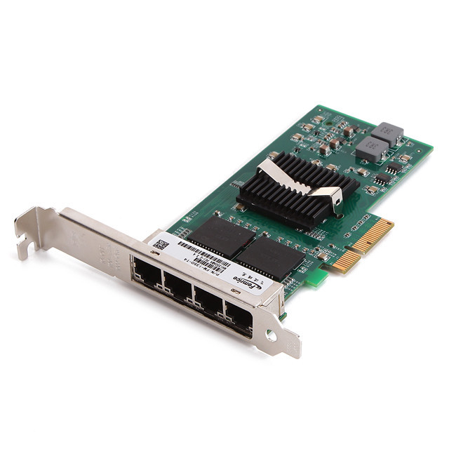 Femrice 1G Quad Port RJ45 Ethernet Server Adapter Intel I350 Chip Server Network Interface Cards