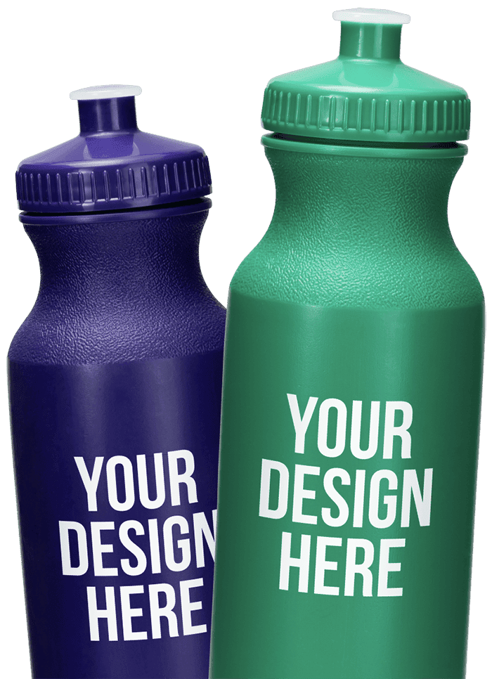 2 water bottles