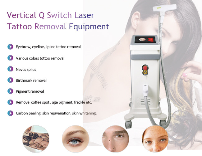 50Hz AC220V Nd Yag Laser Picosecond Q Switched Tattoo Removal For Hair 1000W