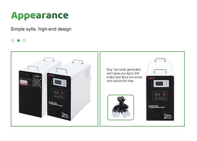 inverter with battery for home appearance