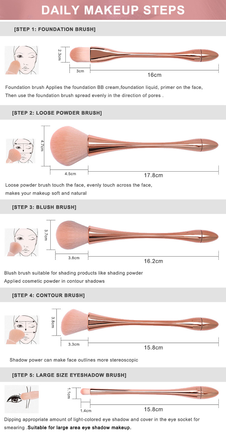 Face beauty Single Makeup Brush