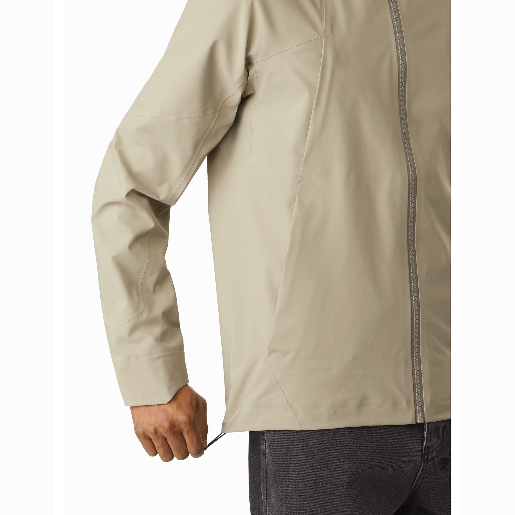Men's Mountain Waterproof Windbreaker Lightweight Packable Hooded Raincoat Outdoor Running Hiking Mens Rain Jacket