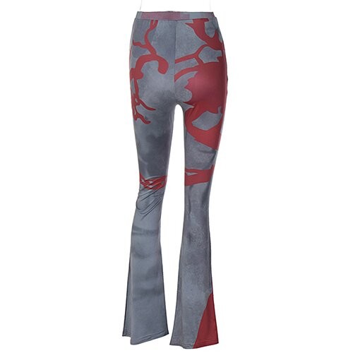 OEM maufactory European and American printed long trousers