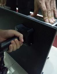 P2.5 Front Service LED Display 640x640mm Cabinet With Magnet Full Colors