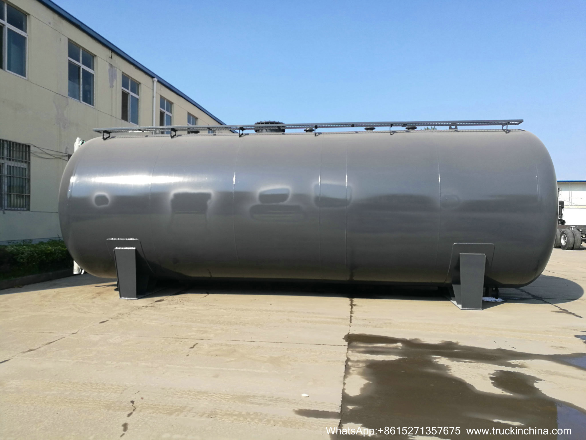 100Ton Hydrochloric Acid (HCl Acid )Liquid Corrosive ISO Storage Tank Steel Stainless lined PE WhsApp:+8615271357675