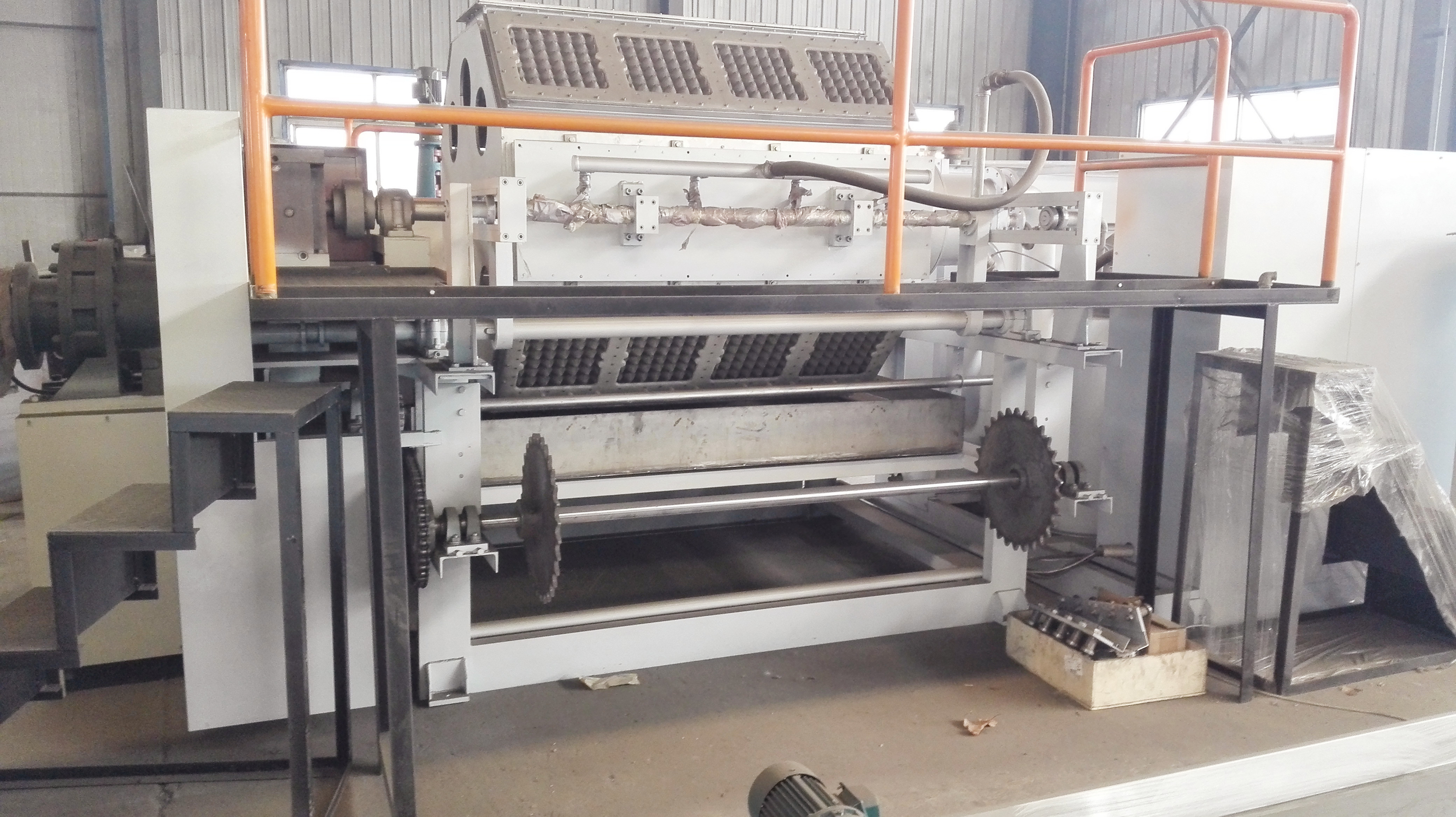 Large Capacity Rotary Egg Tray Machine with Advanced Technology and Low Energy Consumption