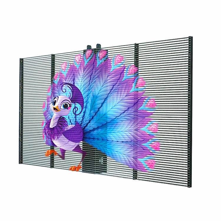 SDK Indoor Transparent See Through Led Screen Curtain P3.91-P7.81