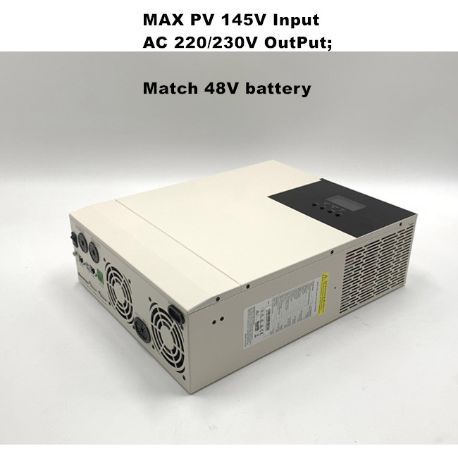 Pure Sine Wave 48V Battery Inverter 5KW PV 145V Input Parallel Solar Inverters