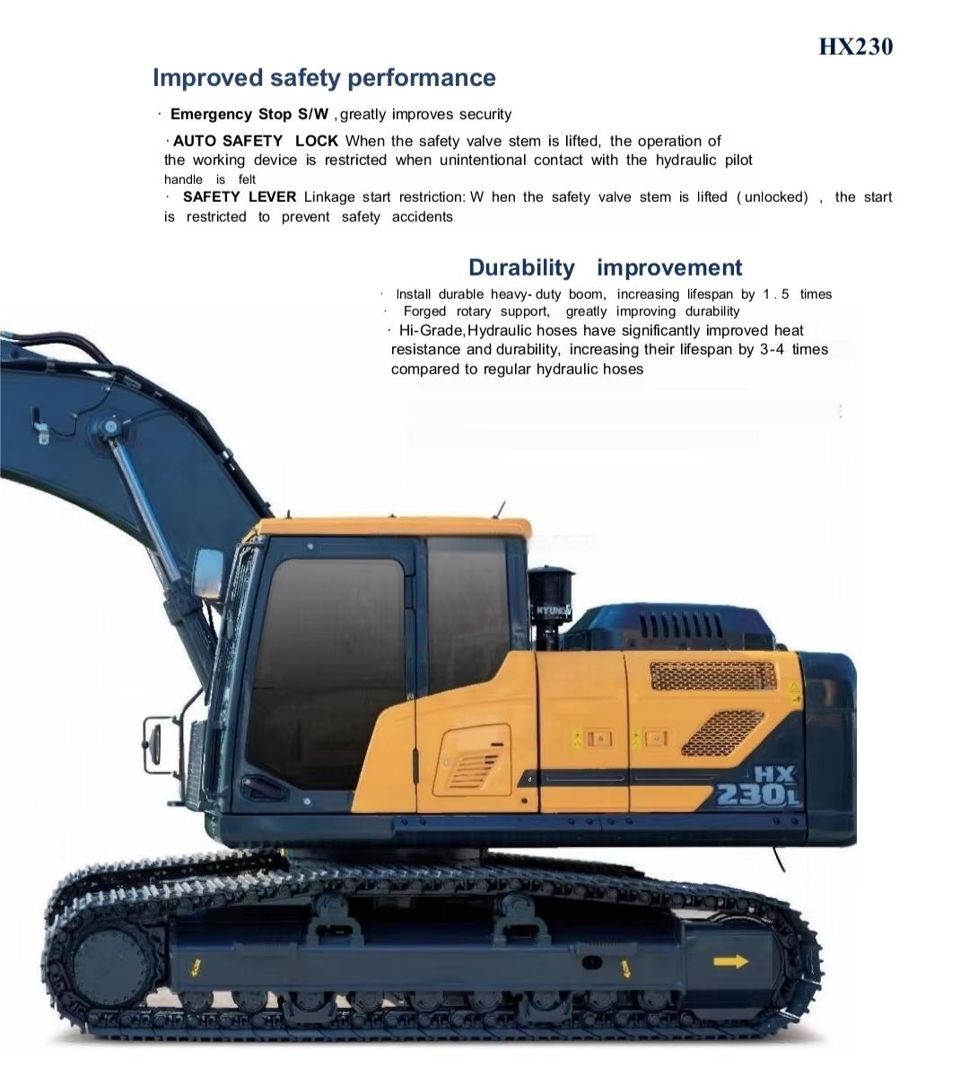 Hyundai Excavator HX230
