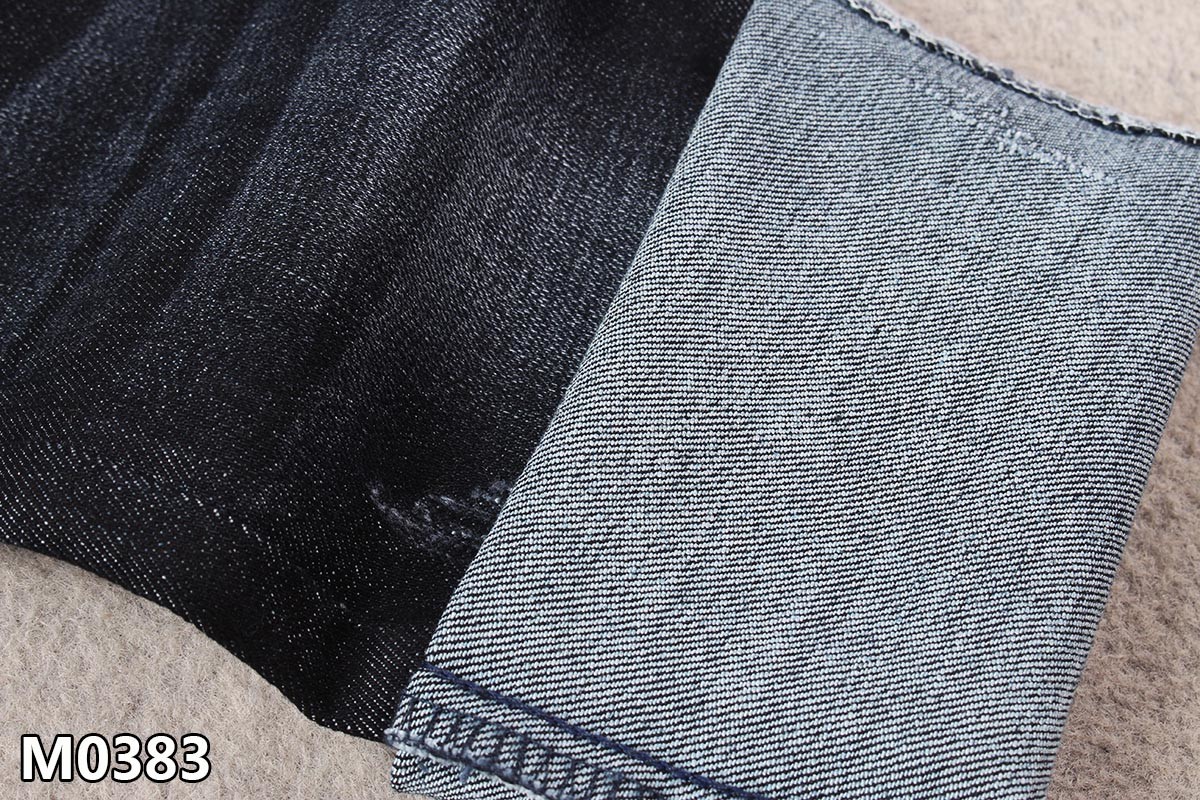 Sanforizing Cotton Polyester Spandex Denim Fabric Elastic Slubby Jeans Fabric