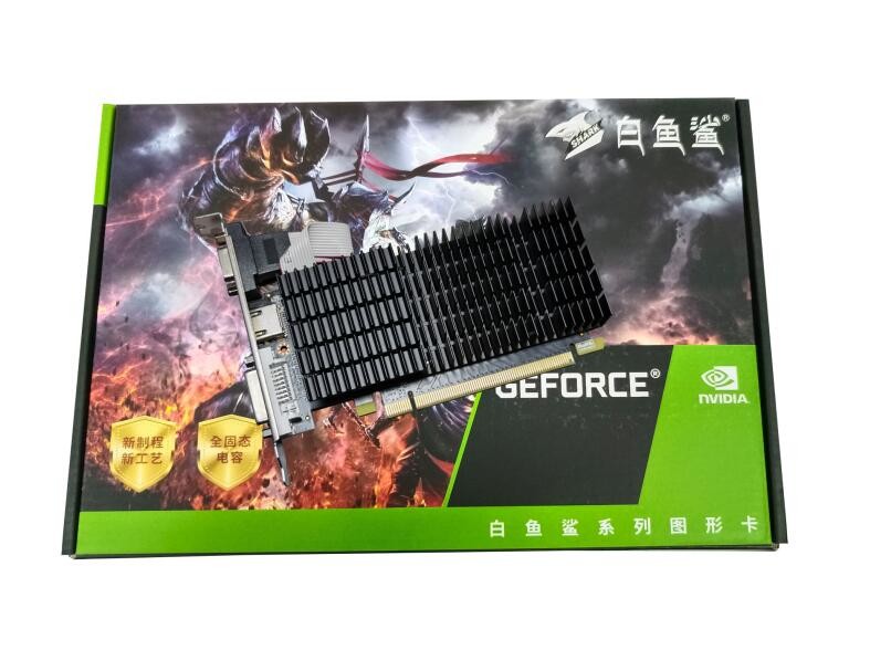 Factory Direct Sale White fish shark Gt710 Graphic Card With 2g 2g/64bit Frequency 954/667mhz Gddr5 For Gaming