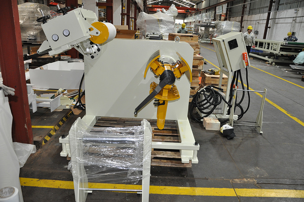 Mandrel Expansion Decoiler and Leveler Machine Coil Processing Equipment