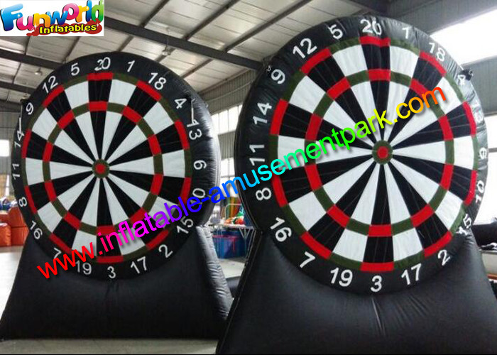 Inflatable Sports Games Air Shooting / Target Inflatable Dart Board With PVC