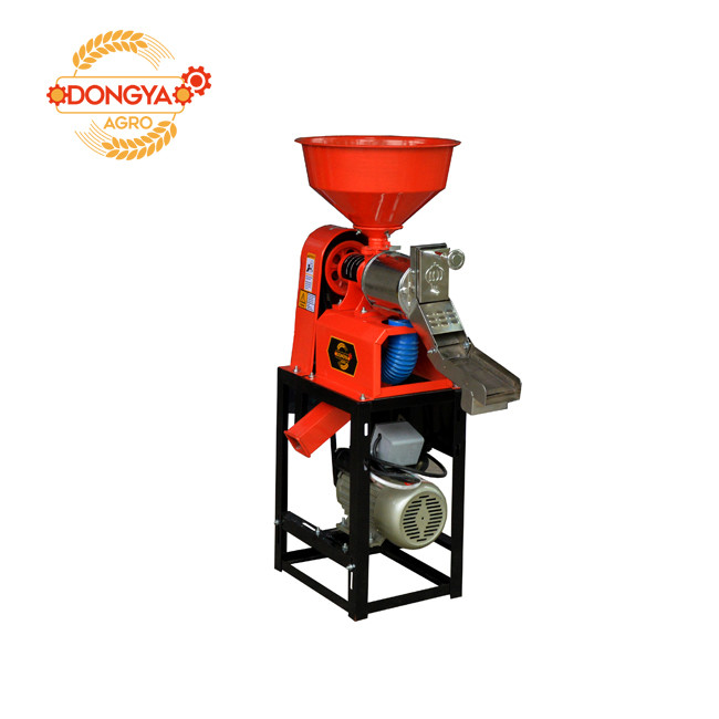 2.2kw 6N-40 Chrome Plated Single Phase Mini Rice Mill Machine 3HP