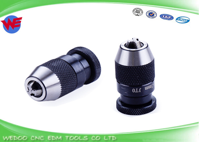 E060 Drill chuck Keyless 0.0-3.0mm EDM Drill Guides Parts For Electrode Tube