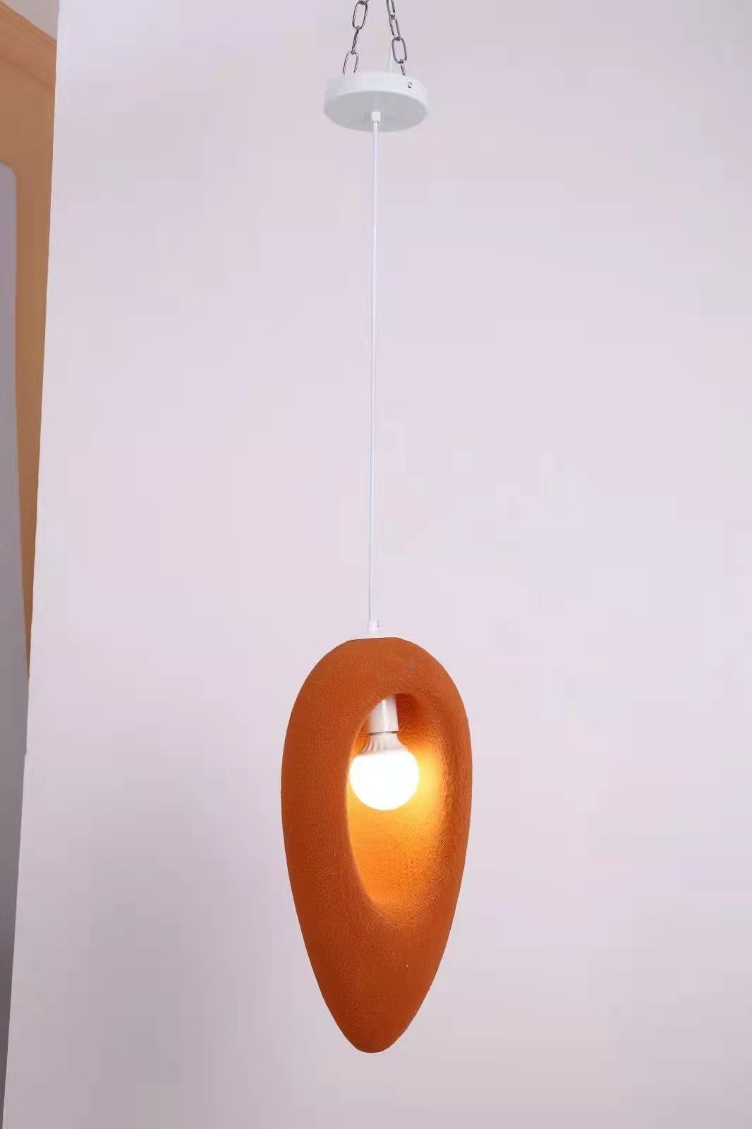 Cement and concrete and resin light fixtures travel hotel and house contemporary pendant lamp