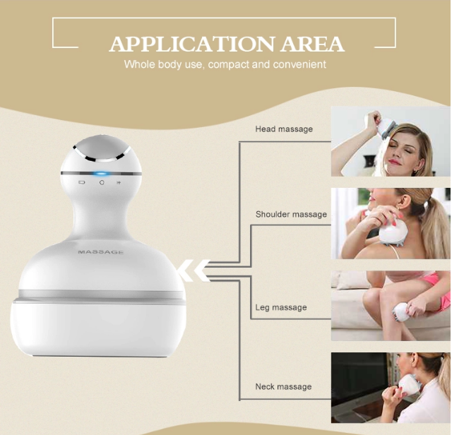 Hot Sale Professional Portable handheld scalp head massager electric vibrator to relieve fatigue of head
