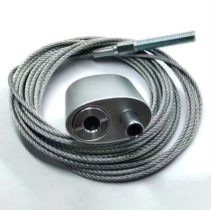 Two Way Adjustable Brass Cable Gripper For Hanging System 4