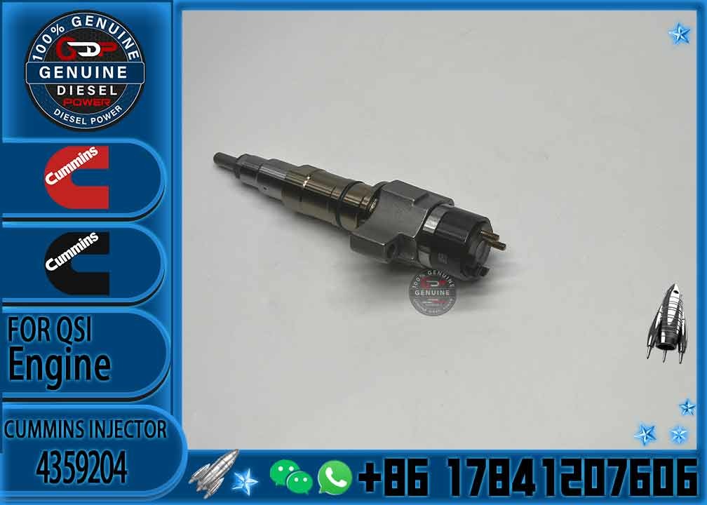 New Original common rail injector 4359204 diesel fuel injector assy 4327072 4954927 4359204 for cummins