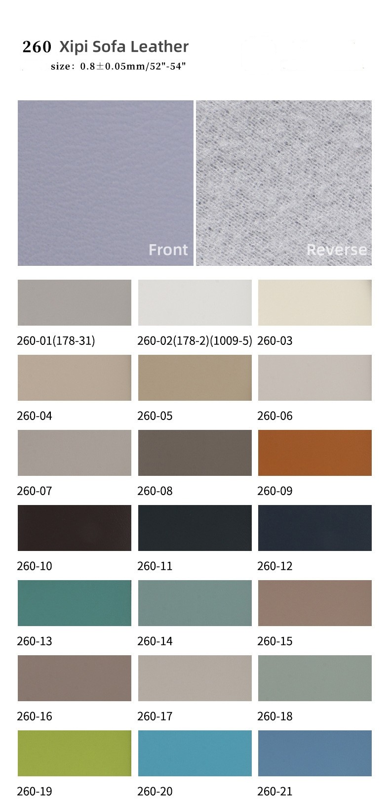 0.8mm Thickness Fine-Grained Brushed Cloth-Backed PVC Leather For Furniture Upholstery Musical Instruments